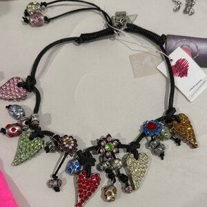 Vibrant Heart Charm Necklace